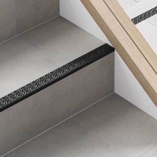 Schluter TREP-V Aluminum Stair Profile Components & Parts