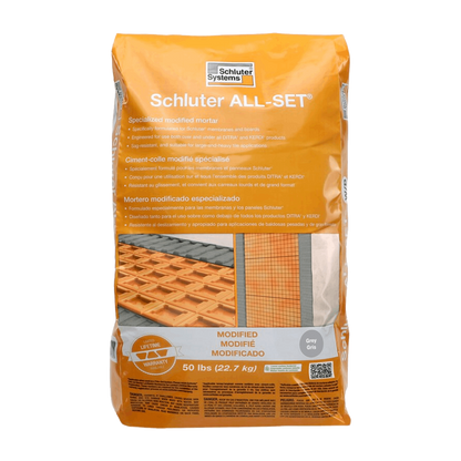 Schluter ALL SET Modified Thinset Mortar (50lbs)