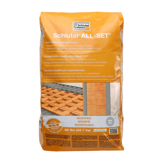 Schluter ALL SET Modified Thinset Mortar (50lbs)