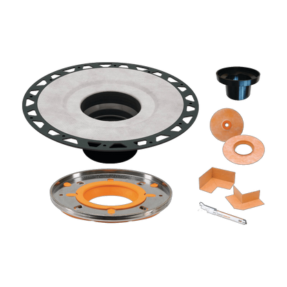 Schluter KERDI-DRAIN-A Integrated Bonding Flange Adaptor Kits