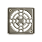 Schluter KERDI Drain Grate Kit 4" - Metallic Finishes (Pick Color)
