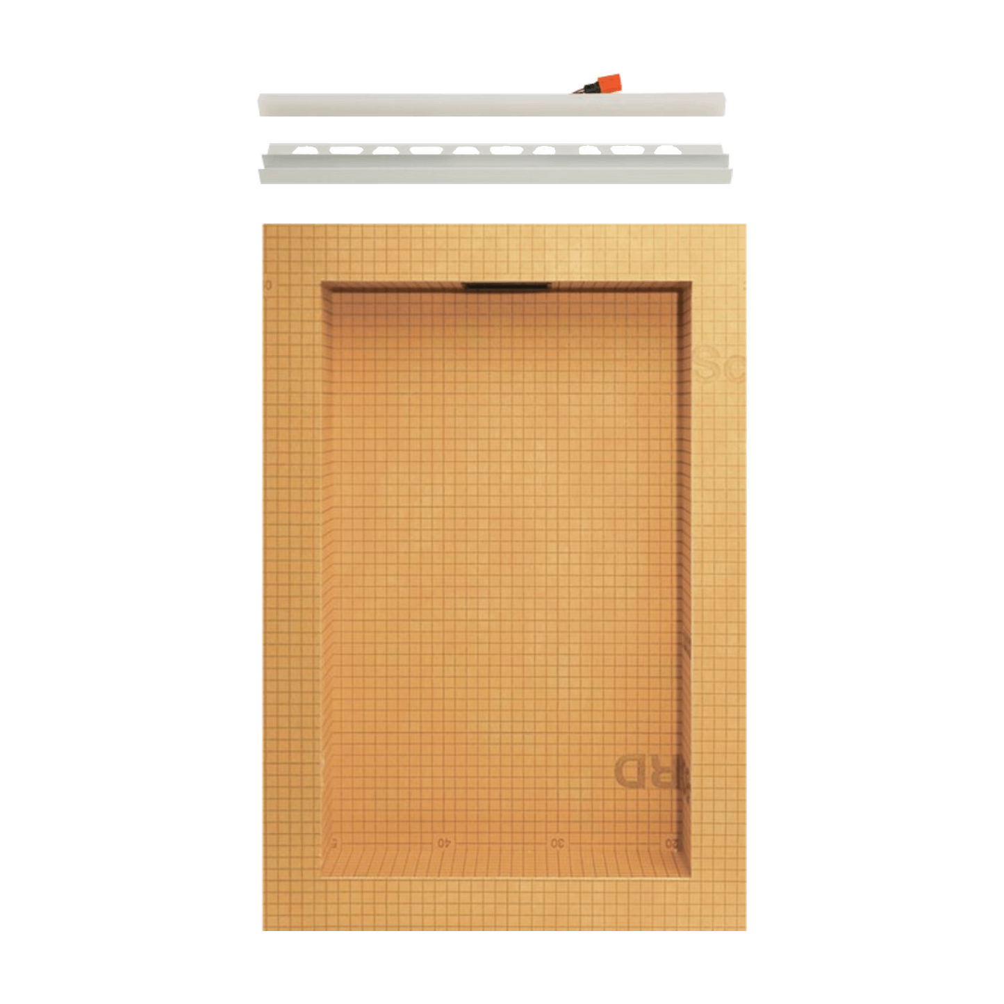 Schluter KERDI-BOARD-SNLT Niches w/ Liprotec LED Lighting