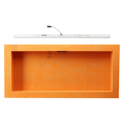 Schluter KERDI-BOARD-SNLT Niches w/ Liprotec LED Lighting