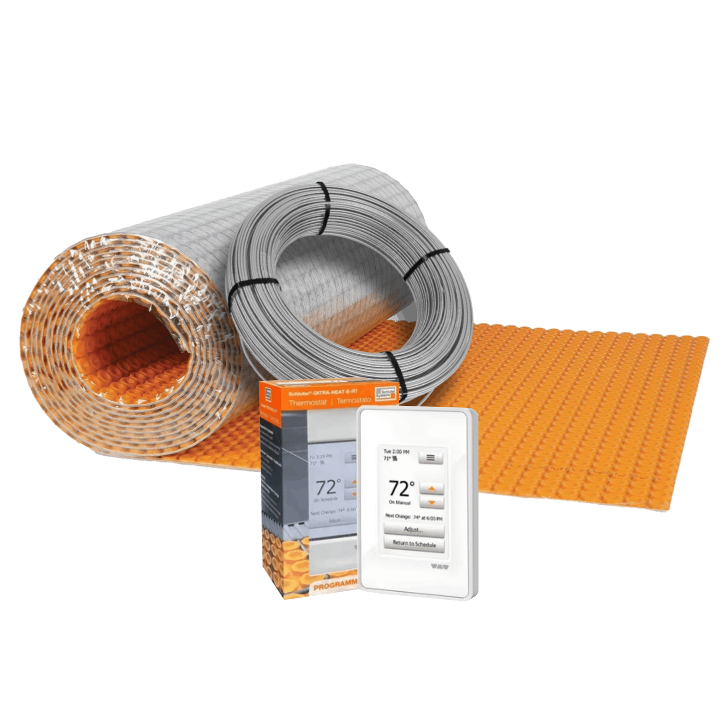 Schluter-DITRA-HEAT Radiant Floor Heating Kits (120v) - Mix & Match