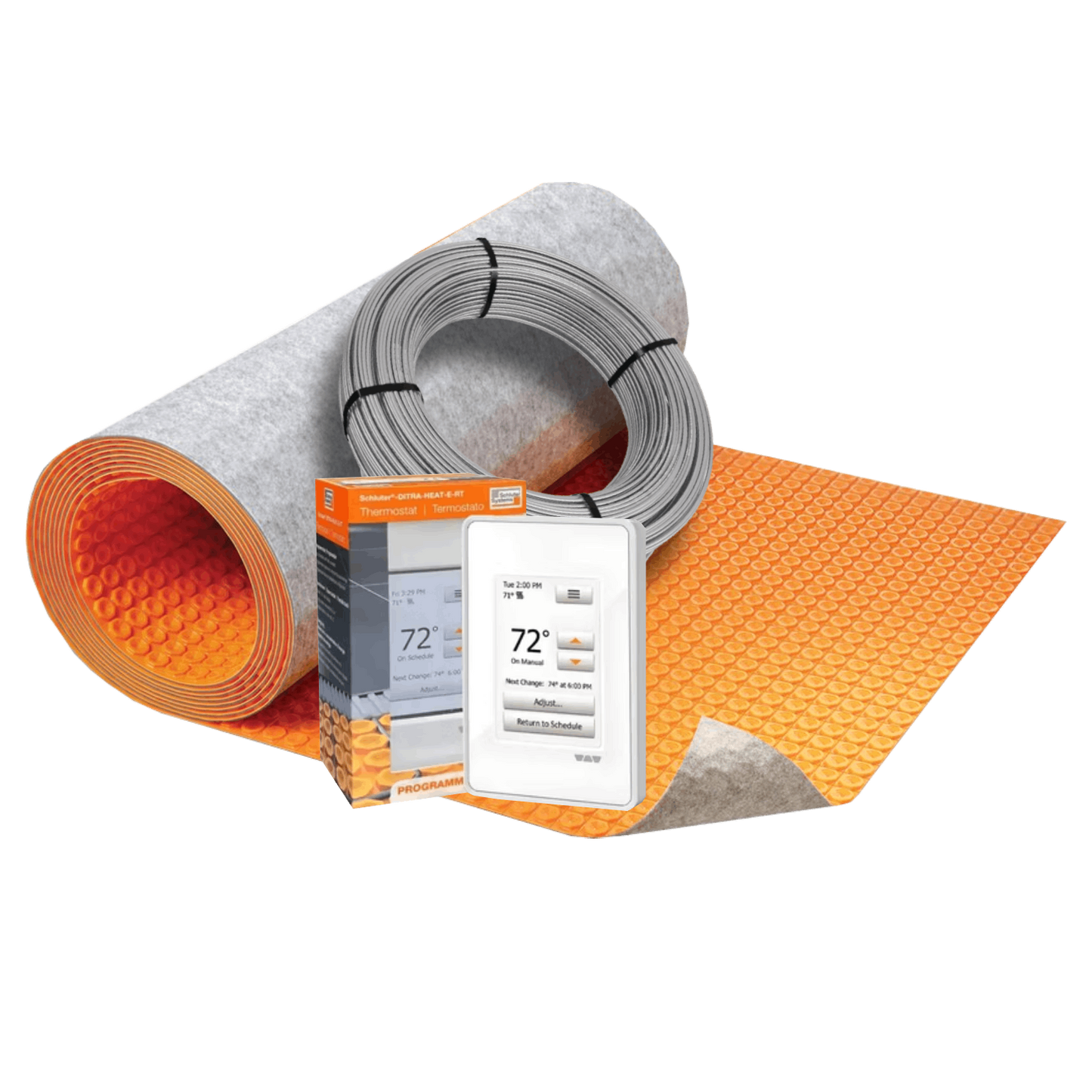 Schluter-DITRA-HEAT Radiant Floor Heating Kits (120v) - Mix & Match