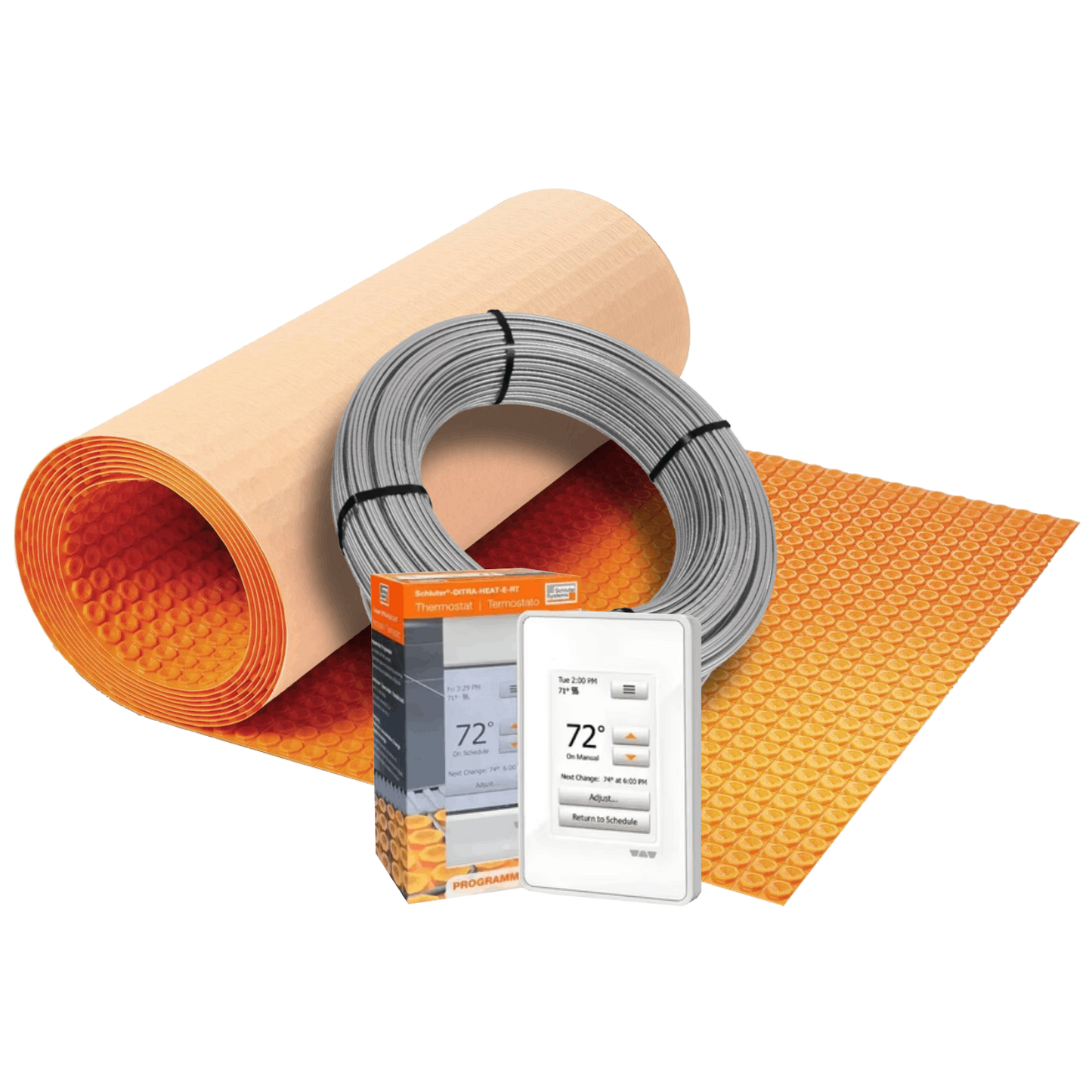 Schluter-DITRA-HEAT Radiant Floor Heating Kits (120v) - Mix & Match