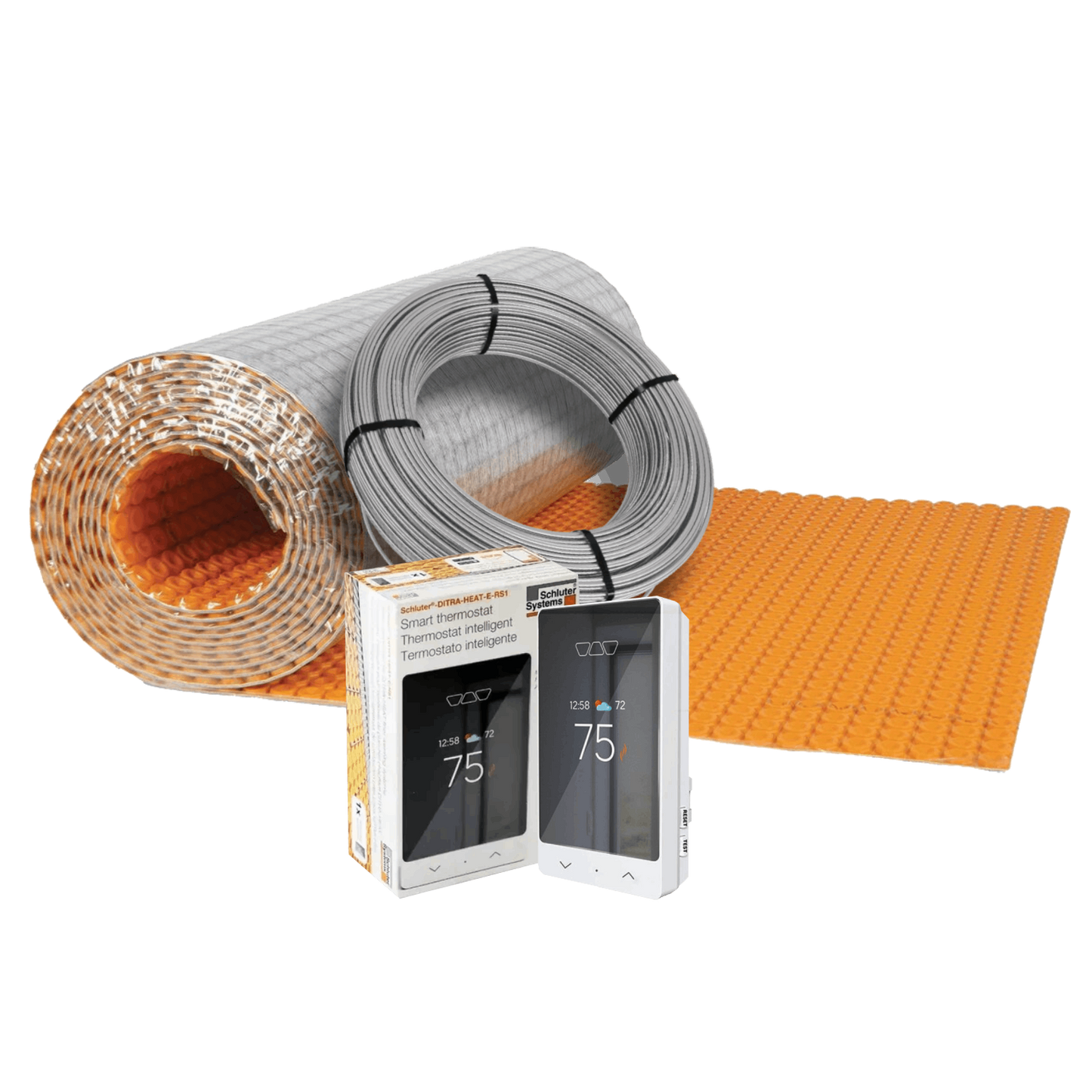 Schluter-DITRA-HEAT Radiant Floor Heating Kits (120v) - Mix & Match