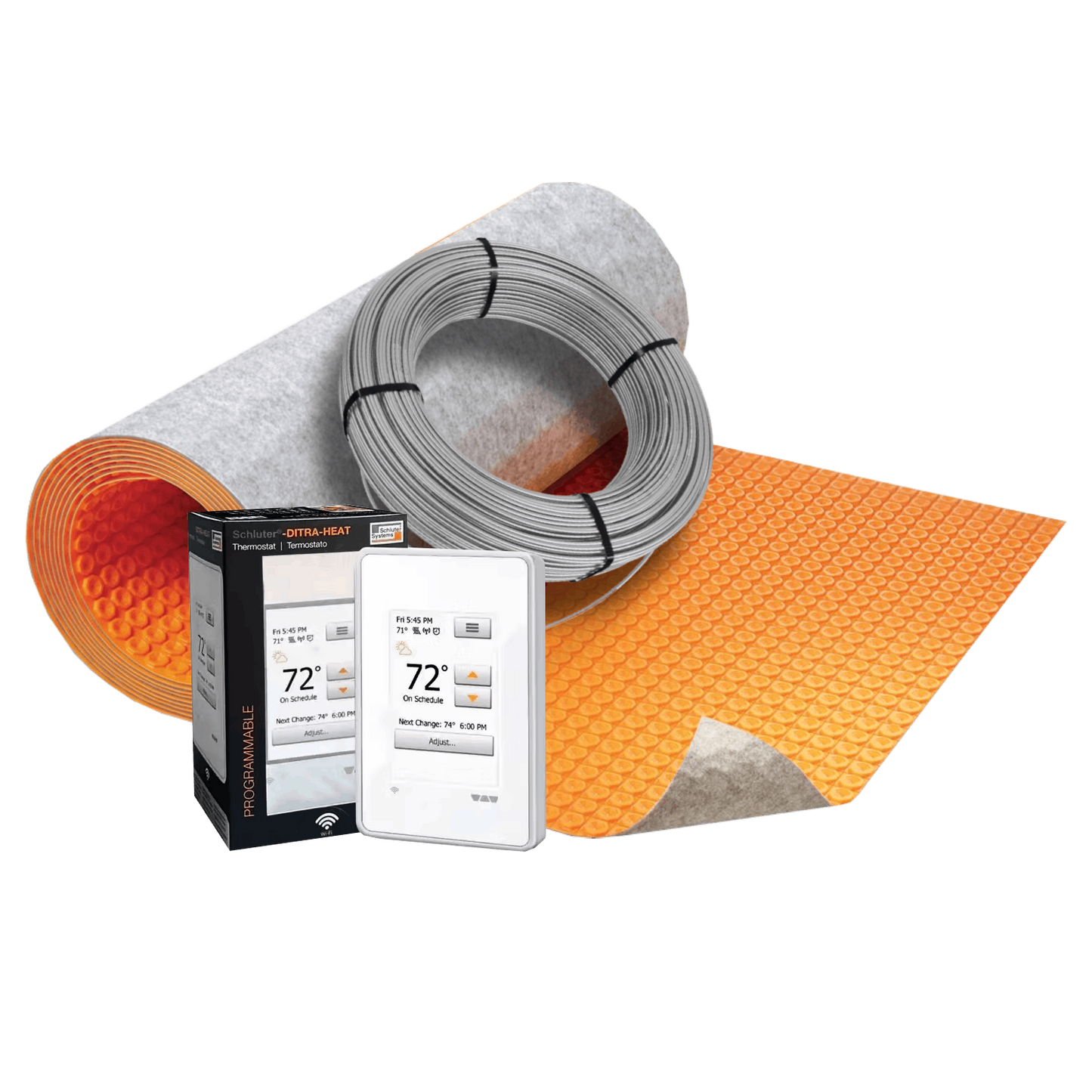 Schluter-DITRA-HEAT Radiant Floor Heating Kits (120v) - Mix & Match