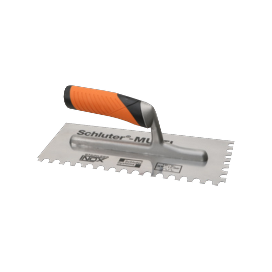 Schluter Multi-Trowel - U-Notched Trowel for Shower Components