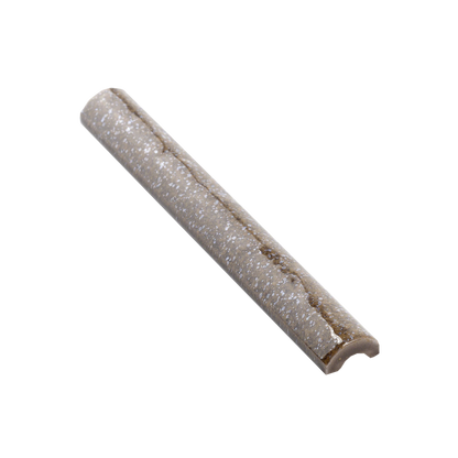 Angela Harris Dunham 1x8" - 9mm Glossy Ceramic Pencil Tile in Handmade Look Style