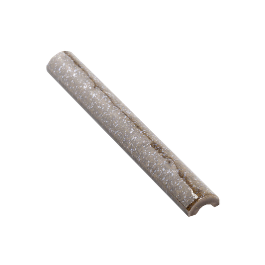 Angela Harris Dunham 1x8" - 9mm Glossy Ceramic Pencil Tile in Handmade Look Style