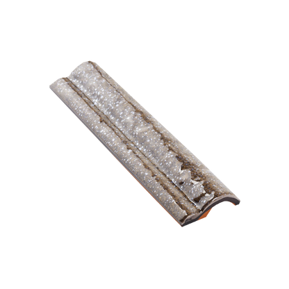 Angela Harris Dunham 2x8" - 9mm Polished Ceramic Chair Rail Tile