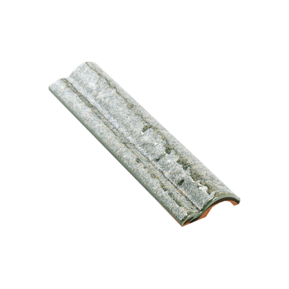 Angela Harris Dunham 2x8" - 9mm Polished Ceramic Chair Rail Tile