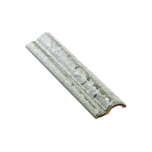 Angela Harris Dunham 2x8" - 9mm Polished Ceramic Chair Rail Tile