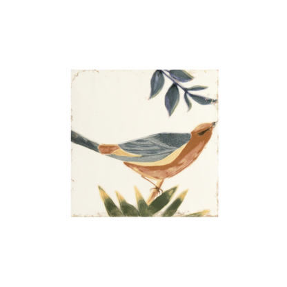 Angela Harris Dunham 8x8" - 9mm Ceramic Wall Tile in Handmade Style