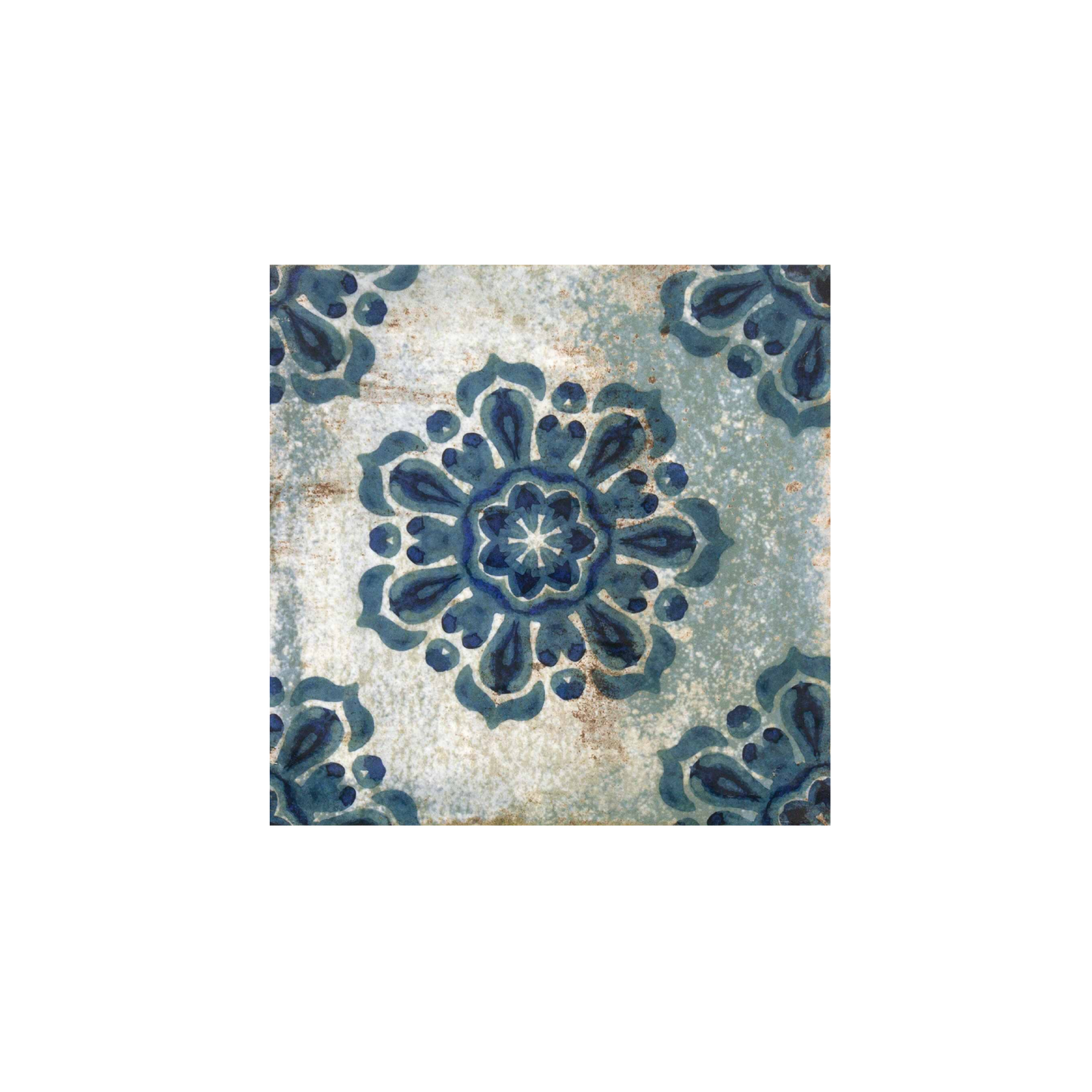 Angela Harris Dunham 8x8" - 9mm Ceramic Wall Tile in Handmade Style