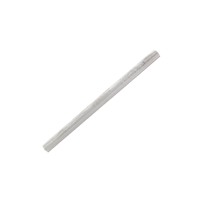 Alchimia 0.75x12" - 14mm Glossy Ceramic Pencil Tile in Handmade Style