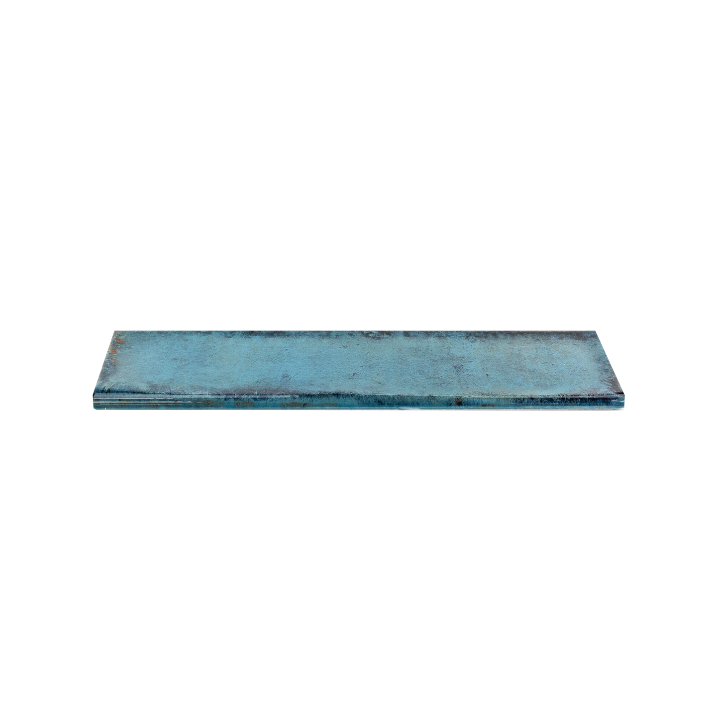 Alchimia 3x12" - 9mm Glossy Ceramic Bullnose Tile in Handmade Style