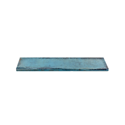 Alchimia 3x12" - 9mm Glossy Ceramic Bullnose Tile in Handmade Style