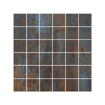 Stardust 12x12" - 9mm Porcelain Mosaic Tile Sheet (2" Squares)
