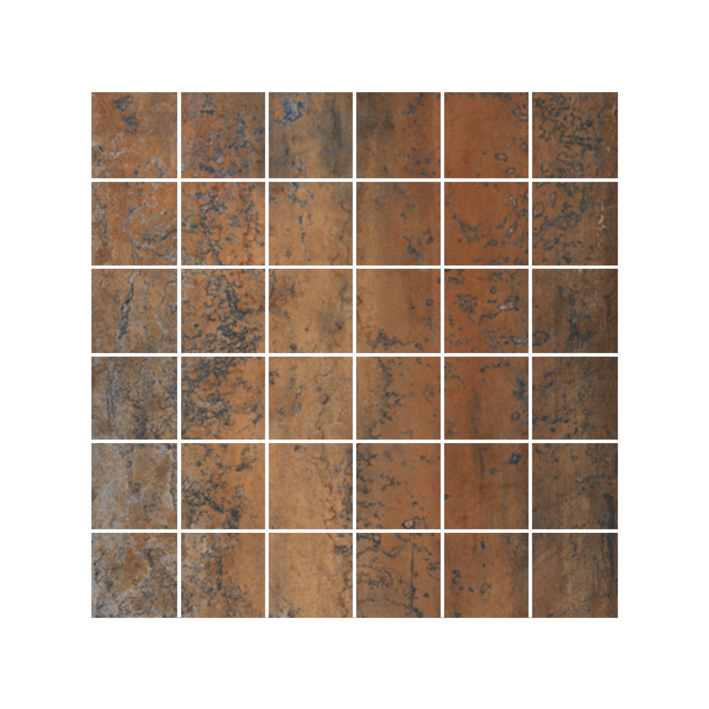 Stardust 12x12" - 9mm Porcelain Mosaic Tile Sheet (2" Squares)
