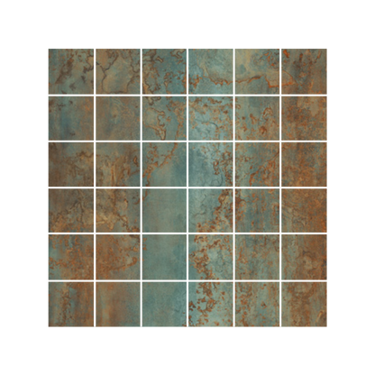 Stardust 12x12" - 9mm Porcelain Mosaic Tile Sheet (2" Squares)